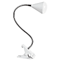 OttLite® LED Cone Clip Lamp, 18-1/4"H, White