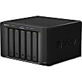 Synology DX517 Drive Enclosure - eSATA Host Interface External - 5 x HDD Supported - 5 x Total Bay - 5 x 2.5"/3.5" Bay 1 thumbnail image