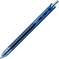Integra Quick-Dry Gel Ink Retractable Pens, 0.7 mm, Blue Ink, Pack Of 12 Pens
