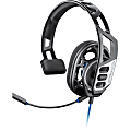 Plantronics RIG 100HS Gaming Headset - Mono - Mini-phone (3.5mm) - Wired - 32 Ohm - 20 Hz - 20 kHz - Over-the-head - Monaural - Circumaural - 4.27 ft Cable - Noise Cancelling, Omni-directional Microphone