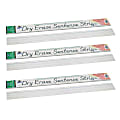 Pacon Dry Erase Sentence Strips, 1-1/2" x 3/4" Ruled, 1/16”H x 3”W x 24”D, White, 30 Strips Per Pack, Set Of 3 Packs 1 thumbnail image