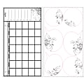 York RoomMates Dry-Erase Calendar Peel And Stick Wall Decal, 9" x 16", White 1 thumbnail image