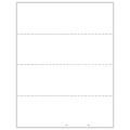 ComplyRight® W-2 Tax Forms, Blank Face With Backer Instructions, 4-Up (Horizontal Format), Laser, 8-1/2" x 11", Pack Of 25 Forms 1 thumbnail image