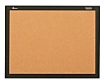 SKILCRAFT® Cork Bulletin Board, 24" x 36", Aluminum Frame With Black Finish (AbilityOne 7195 01 651 1284)