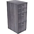 Lorell® Relevance Series Pedestal File, Charcoal 1 thumbnail image