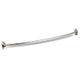 Honey-Can-Do Curved Shower Rod, 72", Brushed Nickel