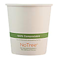 World Centric NoTree Paper Hot Cups, 10 Oz, Natural, Pack Of 1,000 Cups 1 thumbnail image