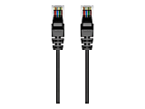 Belkin Cat.6 UTP Patch Network Cable - 12 ft Category 6 Network Cable for Network Device - First End: 1 x RJ-45 Network - Male - Second End: 1 x RJ-45 Network - Male - Patch Cable - 28 AWG - Black