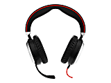 Jabra Evolve 80 UC stereo - Headset - full size - wired - active noise canceling 1 thumbnail image