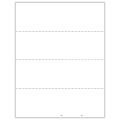 ComplyRight® W-2 Tax Forms, Blank Face With Backer Instructions, 4-Up (Horizontal Format), Laser, 8-1/2" x 11", Pack Of 50 Forms 1 thumbnail image