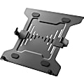 Lorell Steel Laptop Holder For Monitor Arm, 11”H x 16-9/16”W x 11-13/16”D, Black 1 thumbnail image
