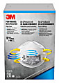 3M™ Performance Disposable Paint Prep Respirator N95, White, Pack Of 20