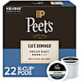 Peet's K-Cup Cafe Domingo K-Cup Pods - Compatible with Keurig K-Cup Brewer - Medium - 22 K-Cup 1 thumbnail image