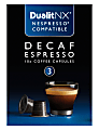 Dualit NX® Nespresso® Coffee Capsules, Decaf Espresso, Box Of 10