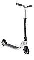 Globber Flow Foldable 125 Scooter, 32-1/4"H x 17-5/16"W x 38-3/16"D, Black/White 1 thumbnail image