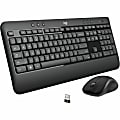 Logitech® MK540 Advanced Wireless Keyboard and Mouse Combo, Black 1 thumbnail image