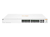 HPE Networking Instant On 1930 24G Class4 PoE 4SFP/SFP+ 195W Switch - Switch - L3 - managed - 24x 10/100/1000 (PoE) + 4x 1 Gigabit/10 Gigabit SFP+ 1 thumbnail image