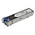 StarTech.com 1000BASE-BX MSA Compliant Upstream SFP Module - LC Connector - Fiber SFP Transceiver - Lifetime Warranty - 1 Gbps - Max. Transfer Distance 10 km (6.2 mi) - 1000BASE-BX fiber transceiver adds reliable 1Gb over fiber