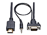 Tripp Lite HDMI To VGA + Audio Active Converter Cable, 15'