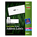 Avery® Easy Peel® EcoFriendly Permanent Inkjet/Laser Address Labels, 48462, 1 1/3" x 4", 100% Recycled, White, Pack Of 1,400 1 thumbnail image
