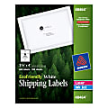 Avery® EcoFriendly Permanent Shipping Labels, 48464, 3 1/3" x 4", 100% Recycled, White, Box Of 600
