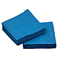 JAM PAPER Small Beverage Napkins - 5 x 5 - Blue - 40/Pack  1 thumbnail image