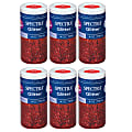 Spectra Glitter, Red, 4 Oz, Set Of 6 Jars 1 thumbnail image