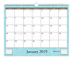 Blue Sky™ Monthly Wall Calendar, 15" x 12", Knightsbridge, January to December 2019