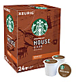 Starbucks® Single-Serve Coffee K-Cup®, House Blend, Carton Of 24
