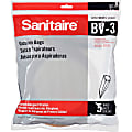 Sanitaire Replacement SC530 Series Vacuum Bags - 5 / Pack - Type BV-3 - Micro Allergen - White 1 thumbnail image