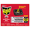 Raid Roach Baits, Double Control, 0.63 Oz, Pack Of 72 Baits