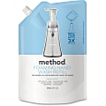 Method Sweet Water Foam Hand Wash Refill - Sweet Water Scent - 28 fl oz (828.1 mL) - Hand - Clear - Triclosan-free - 1 Each