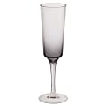 Amscan Ombre Plastic Champagne Flutes, 6 Oz, Gray, Pack Of 2 Glasses
