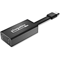 Plugable USB C to VGA Adapter, Thunderbolt 3 to VGA Adapter Compatible with Macbook Pro, Windows, Chromebooks, 2018 iPad Pro, Dell XPS, and more - (Supports resolutions up to 1920x1200 @ 60Hz), Driverless