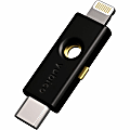 Yubico - YubiKey 5Ci - Two-Factor authentication Security Key for Android/PC/iPhone, Dual connectors for Lighting/USB-C - FIDO Certified