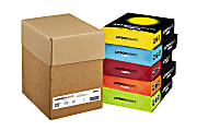 Astrobrights Colored Paper, 5 Reams, Assorted Colors, Letter (8-1/2" x 11"), 2,500 Total Sheets, 24 Lb 1 thumbnail image