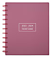 2023-2024 TUL® Discbound Monthly Teacher Planner, Letter Size, Pink, July 2023 To June 2024, ODUS2234-0