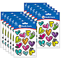 Carson Dellosa Education Stickers, Kind Vibes Doodle Hearts, 72 Stickers Per Pack, Set Of 12 Packs