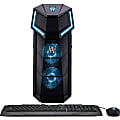 Acer Predator Predator PO5-610 Gaming Desktop Computer - Intel Core i7 9th Gen i7-9700K Octa-core (8 Core) 3.60 GHz - 16 GB RAM DDR4 SDRAM - 2 TB HDD - 512 GB SSD - Windows 10 Pro 64-bit - NVIDIA GeForce RTX 2070 8 GB - DVD-Writer - IEEE 802.11ac - 730 W 1 thumbnail image