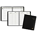 AT-A-GLANCE® Weekly/Monthly Appointment Book/Planner, 6 7/8" x 8 3/4", 50% Recycled, Black, January to December 2019