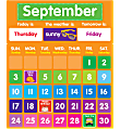 Color Your Classroom Calendar Bulletin Board Set, Assorted Colors