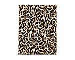 Nicole Miller Stapled Planner, 8 1/2" x 11", 50% Recycled, White, Leopard