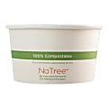 World Centric® No Tree Paper Bowls, 12 oz, 4.4" Diameter x 2.5" h, Natural, Sugarcane, 500/Carton 1 thumbnail image
