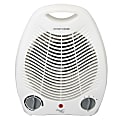 Vie Air 1500-Watt Fan Heater, Office, 5-1/4" x 7-3/4", White 1 thumbnail image