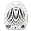Vie Air 1500-Watt Fan Heater, Office, 5-1/4" x 7-3/4", White