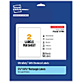 Avery® Ultra Duty® Permanent GHS Chemical Labels, 97194-WMU25, Rectangle, 5-1/2" x 8-1/2", White, Pack Of 50 1 thumbnail image