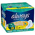 Always Ultra-Thin Regular Pads With Wings, Box Of 96 Pads 1 thumbnail image