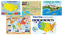 Scholastic Teacher's Friend Map Skills Posters, Grades 3-6, Set Of 5 1 thumbnail image