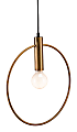 Zuo Modern Irenza Ceiling Lamp, 15-7/10W", Gold