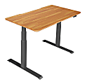 Vari Electric 60"W Standing Desk, Butcher Block